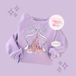 EMBROIDERED CASTLE - ADULT SWEATSHIRT