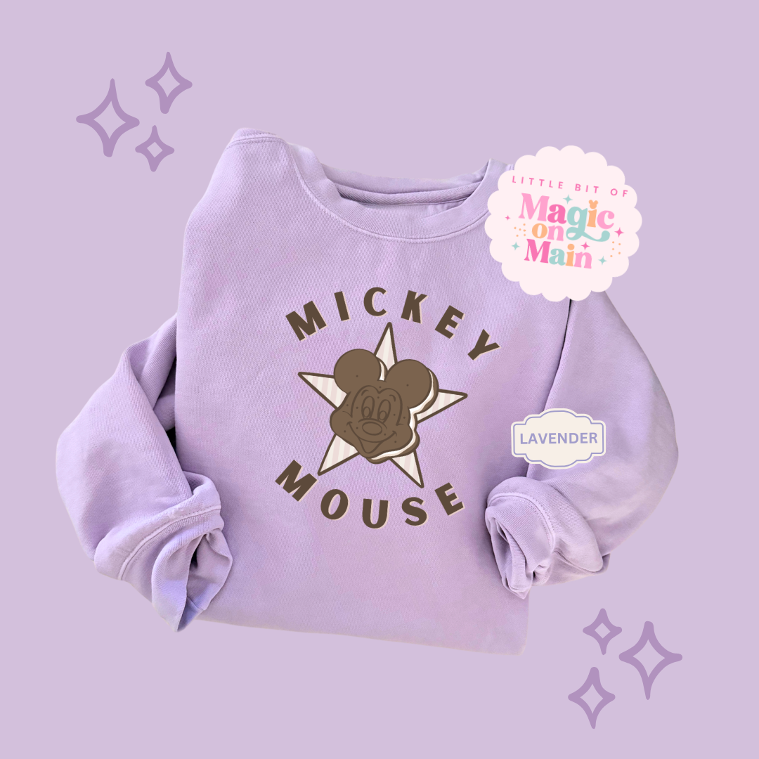 PRINTED MCKY SNACKS - EXCLUSIVE TO MoM - ADULT SWEATSHIRT 10062