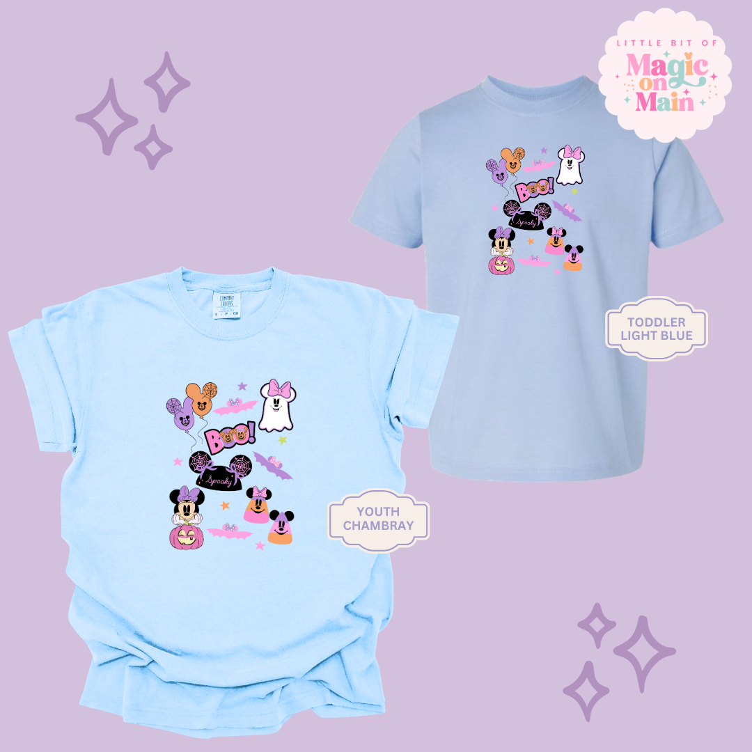 PRINTED SPOOKY ELEMENTS - EXCLUSIVE TO MOM - YOUTH/TODDLER