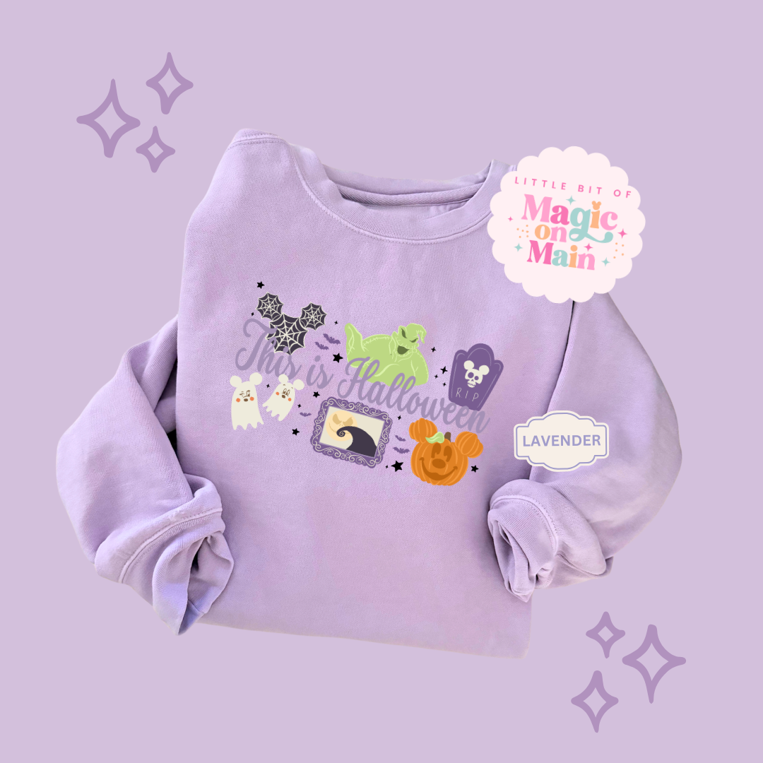 PRINTED THIS IS HALLOWEEN - EXCLUSIVE TO MoM - ADULT SWEATSHIRT