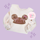 EMBROIDERED GINGERBREAD HOLIDAY HAT - EXCLUSIVE TO MoM - ADULT SWEATSHIRT (Copy)