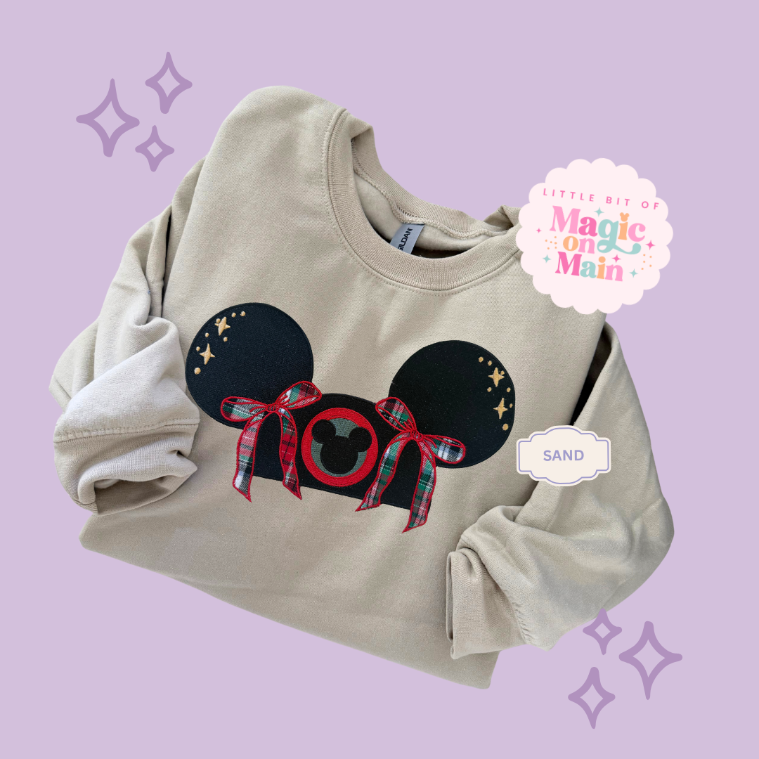 EMBROIDERED CHRISTMAS HAT - EXCLUSIVE TO MoM - ADULT SWEATSHIRT