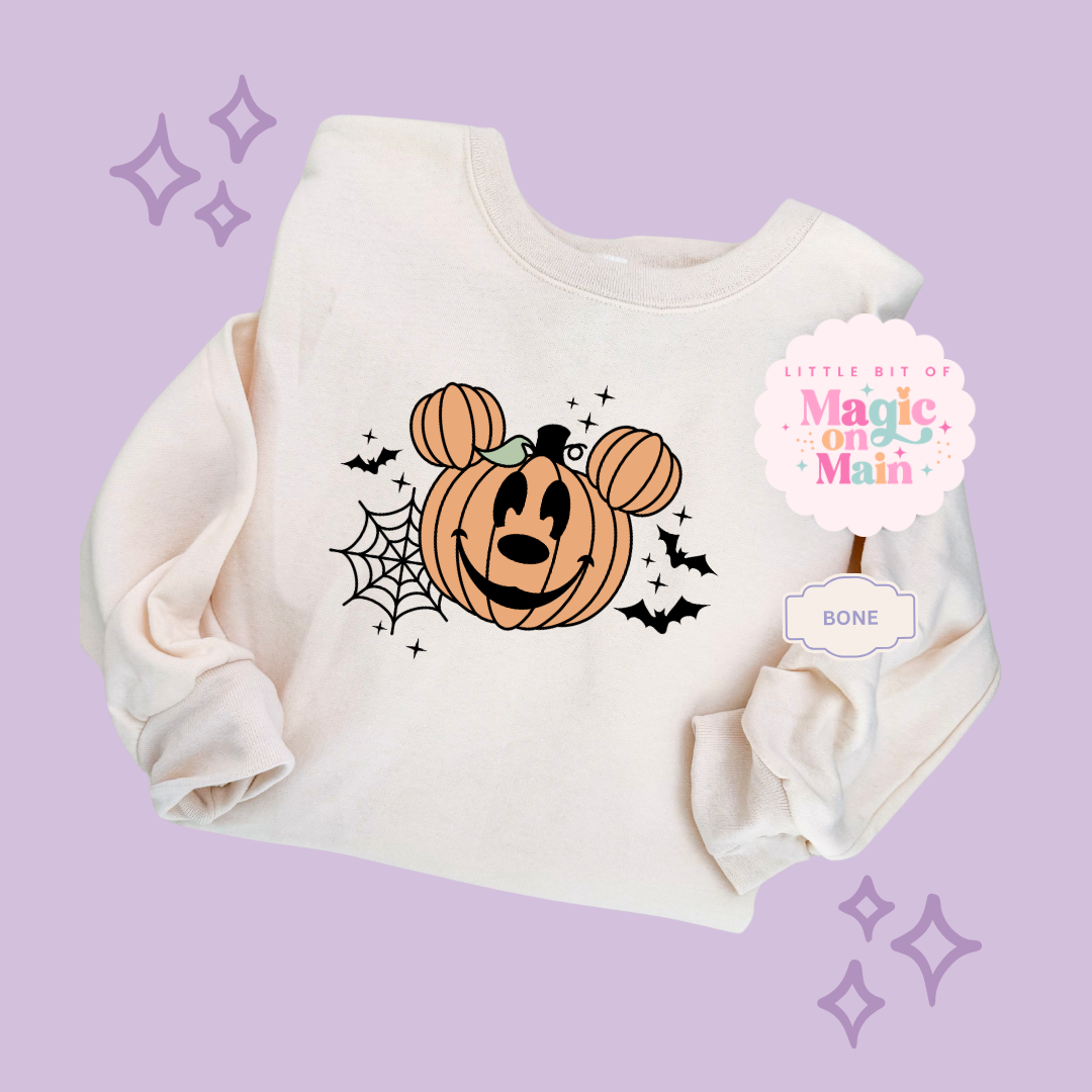 PRINTED MCKY PUMPKIN - EXCLUSIVE TO MoM - ADULT SWEATSHIRT 10057