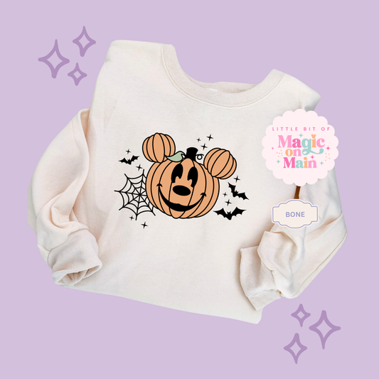 PRINTED MCKY PUMPKIN - EXCLUSIVE TO MoM - ADULT SWEATSHIRT 10057