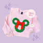 PRINTED MICKEY WREATH - EXCLUSIVE TO MoM - TODDLER / YOUTH SWEATSHIRT