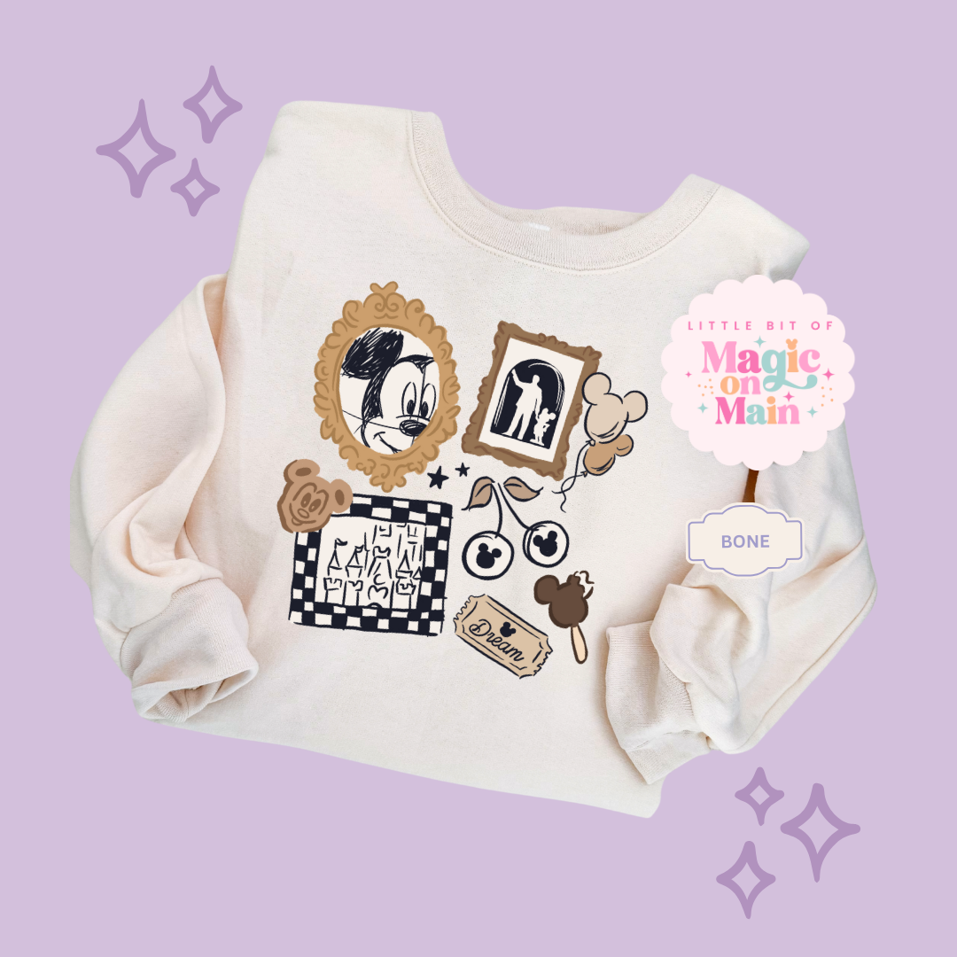 PRINTED NEUTRAL MCKY - ADULT SWEATSHIRT 10039