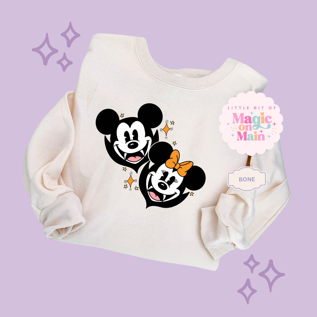 PRINTED MCKY VAMPIRE - EXCLUSIVE TO MoM - ADULT SWEATSHIRT 10058