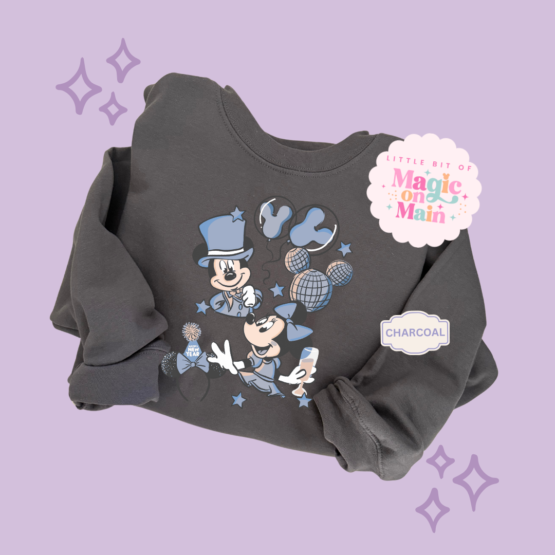 PRINTED NYE BLUE/GREY - ADULT SWEATSHIRT