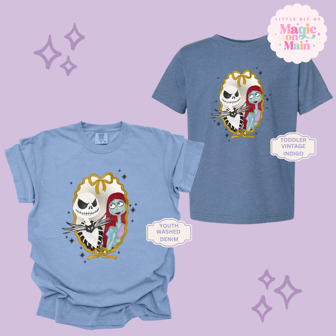 PRINTED JACK AND SALLY  - YOUTH/TODDLER