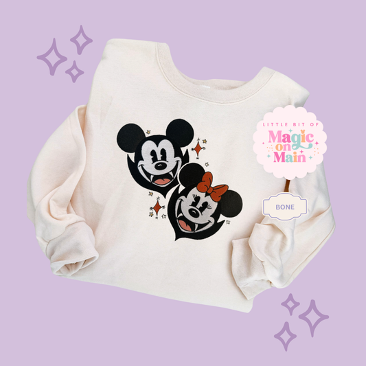 EMBROIDERED MCKY VAMPIRE - EXCLUSIVE TO MoM - ADULT SWEATSHIRT 10058