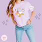 PRINTED HALLOWEEN PLUTO - WOMENS BOXY T-SHIRT