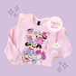 PRINTED MINNIES WONDERLAND - ADULT SWEATSHIRT