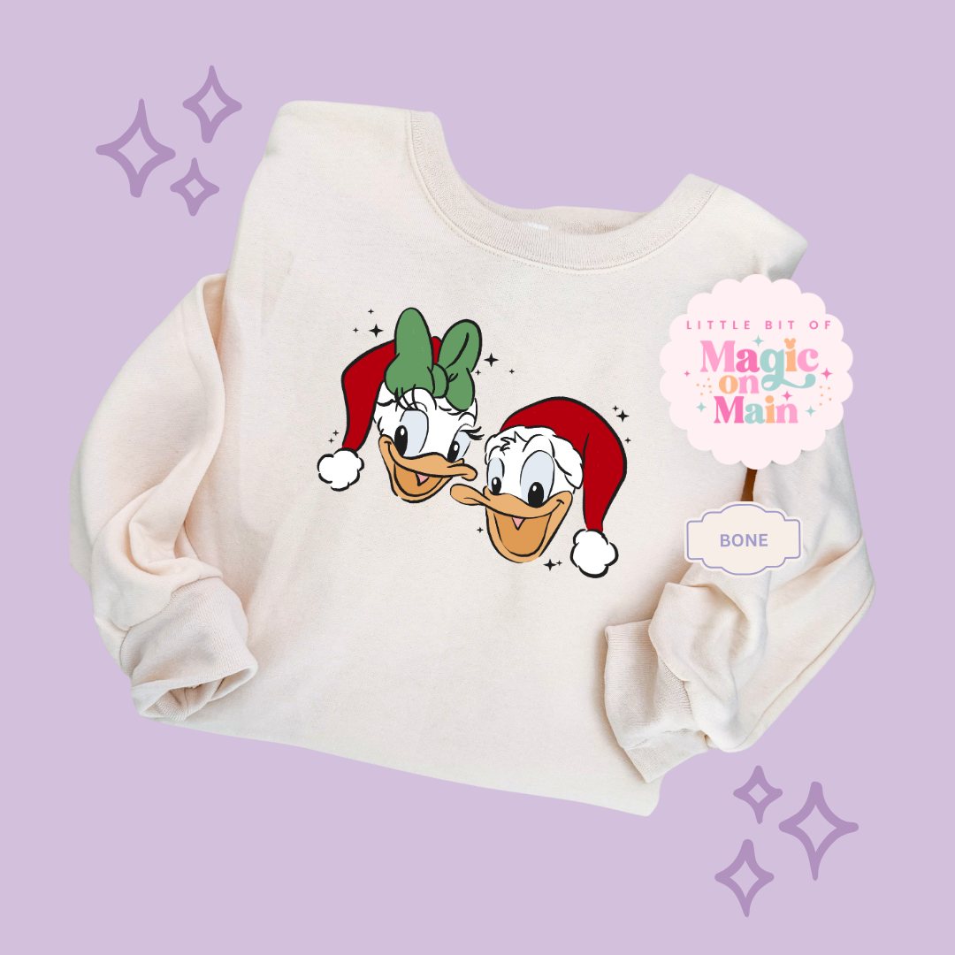 PRINTED MERRY DNLD DAISY - EXCLUSIVE TO MoM - ADULT SWEATSHIRT