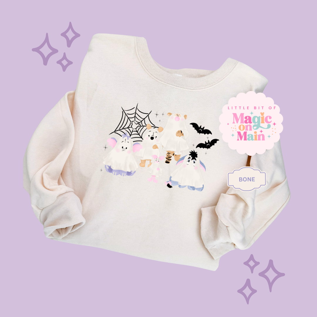 PRINTED WINNIE THE BOO - EXCLUSIVE TO MoM - ADULT SWEATSHIRT
