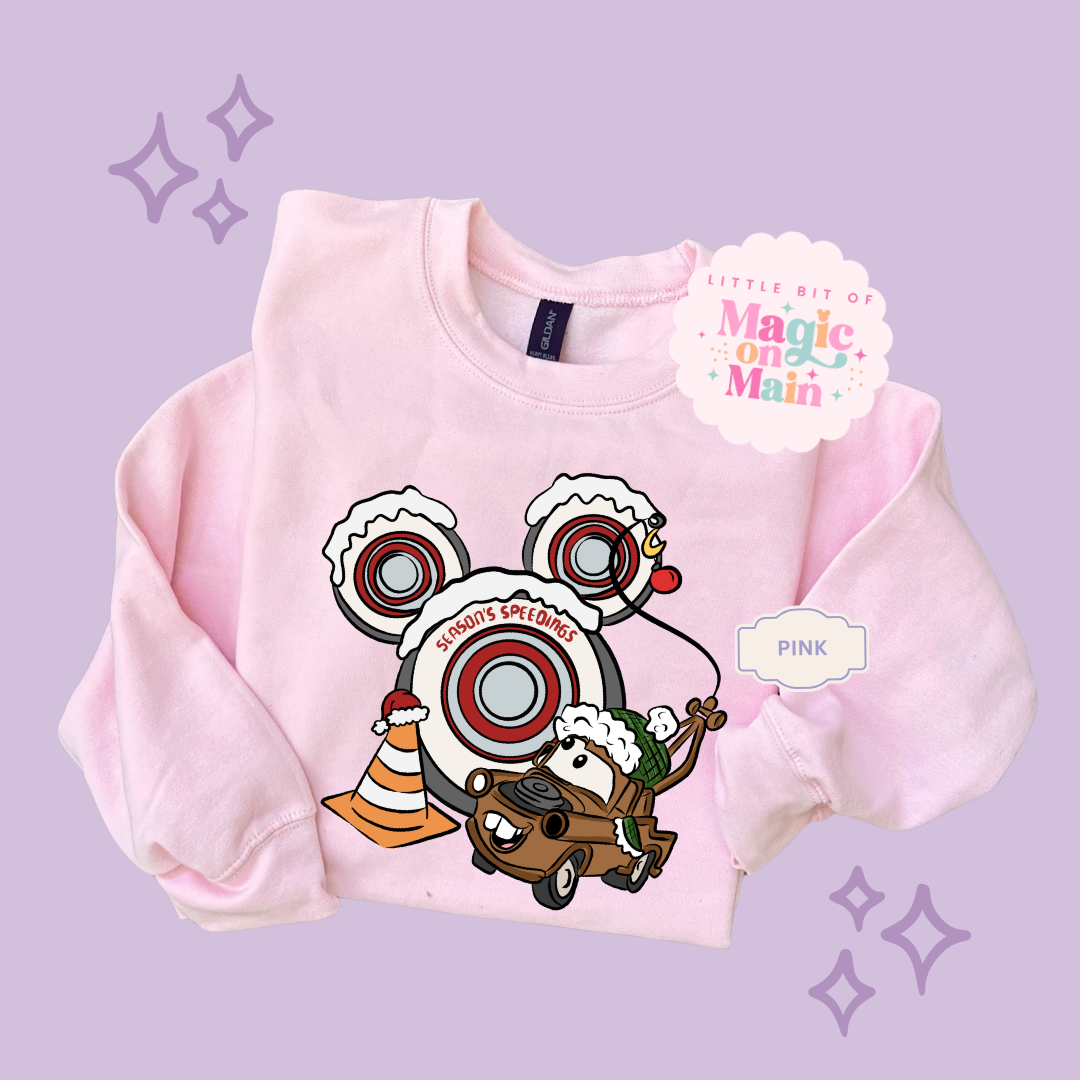 PRINTED SEASONS SPEEDINGS - ADULT SWEATSHIRT