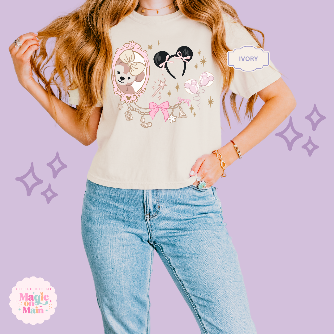 PRINTED PARK GIRLIE - WOMENS BOXY T-SHIRT