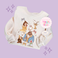 PRINTED BELLE - ADULT SWEATSHIRT 10044