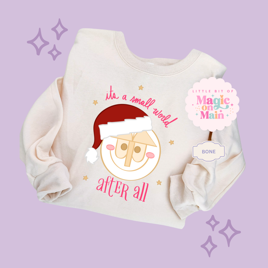 PRINTED SML WORLD - EXCLUSIVE TO MoM - ADULT SWEATSHIRT