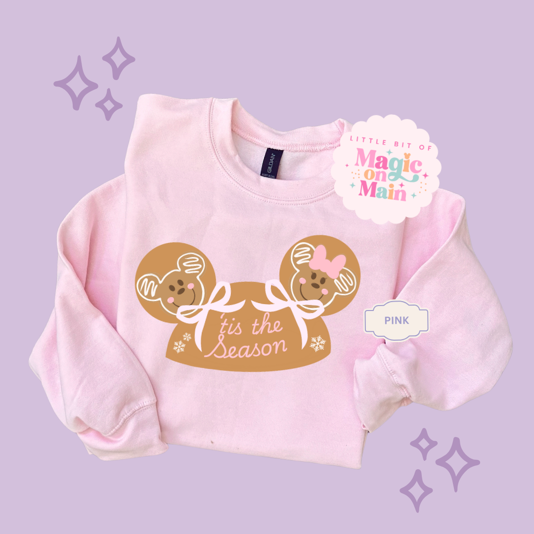 PRINTED GINGERBREAD HAT - EXCLUSIVE TO MoM - TODDLER / YOUTH SWEATSHIRT