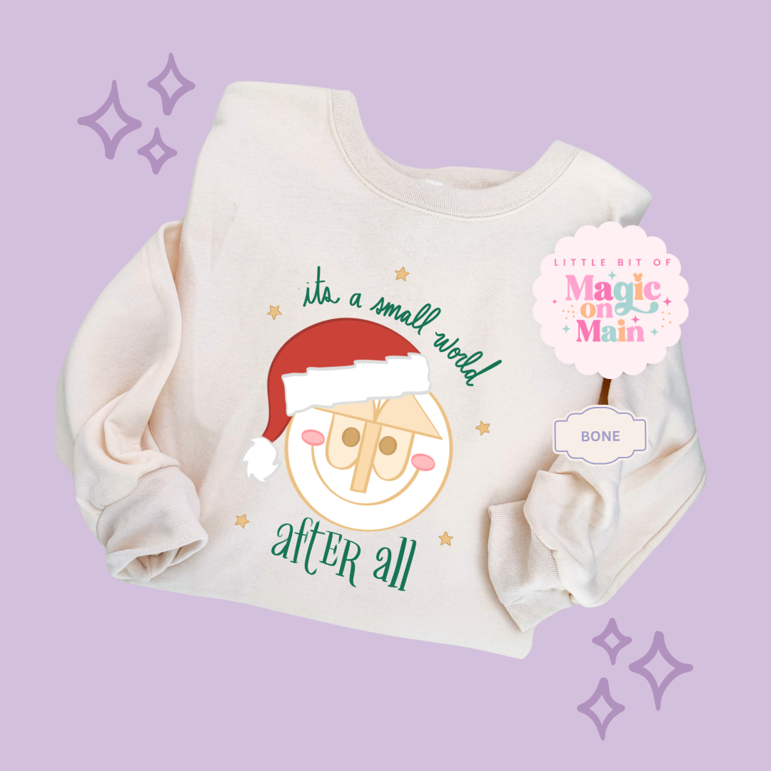 PRINTED SML WORLD - EXCLUSIVE TO MoM - ADULT SWEATSHIRT