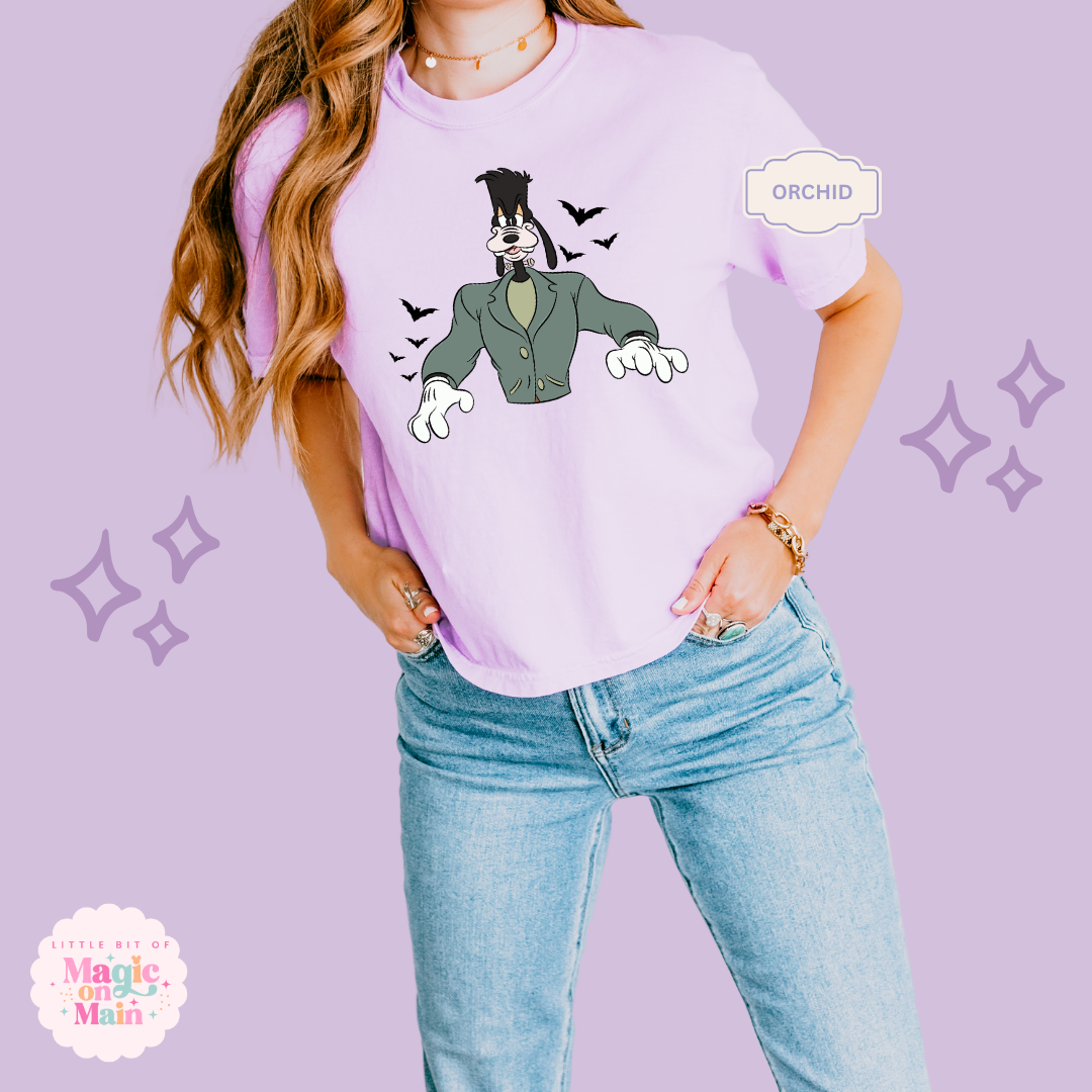 PRINTED HALLOWEEN GOOFY - EXCLUSIVE TO MoM  - WOMENS BOXY T-SHIRT