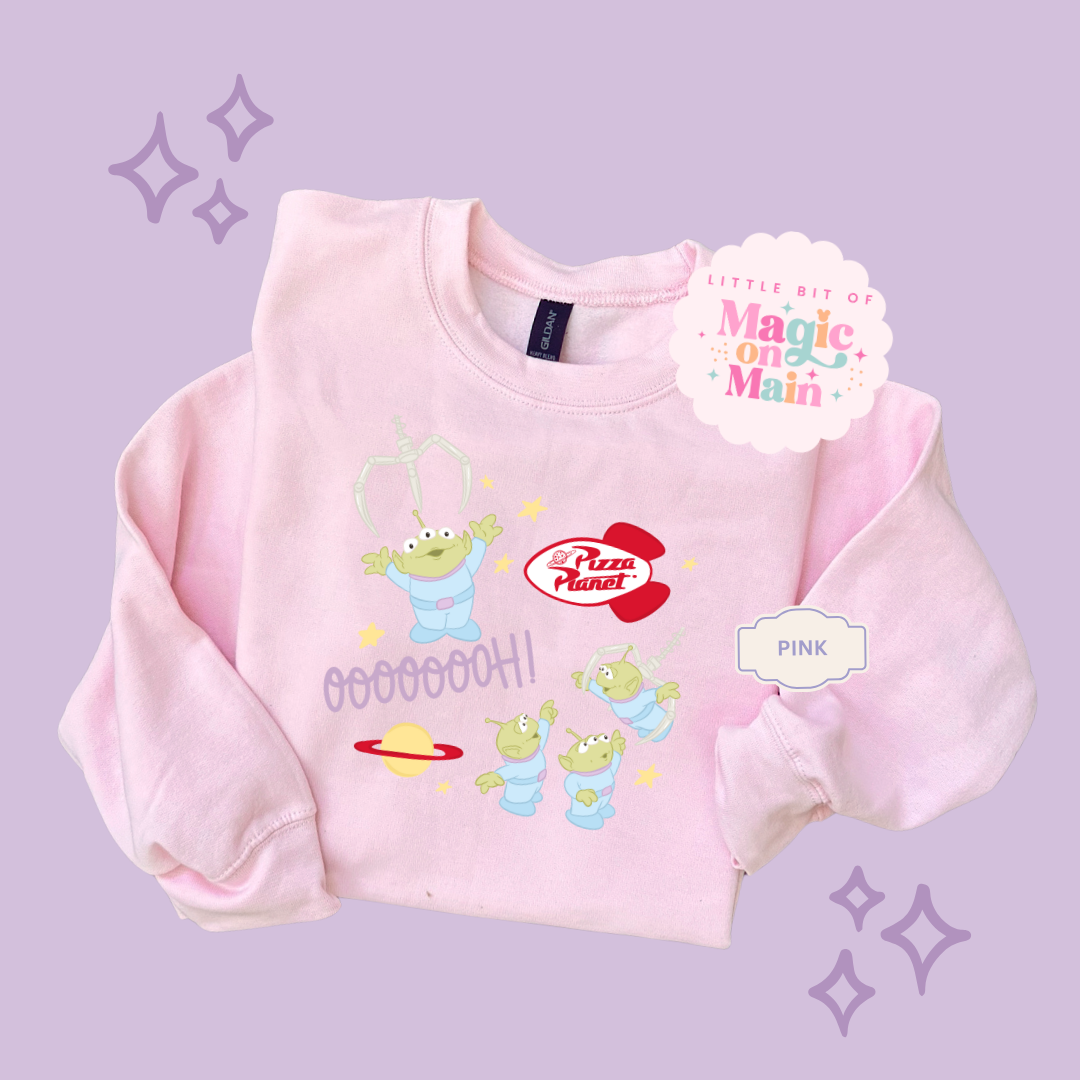 PRINTED ALIENS - EXCLUSIVE TO MoM - ADULT SWEATSHIRT