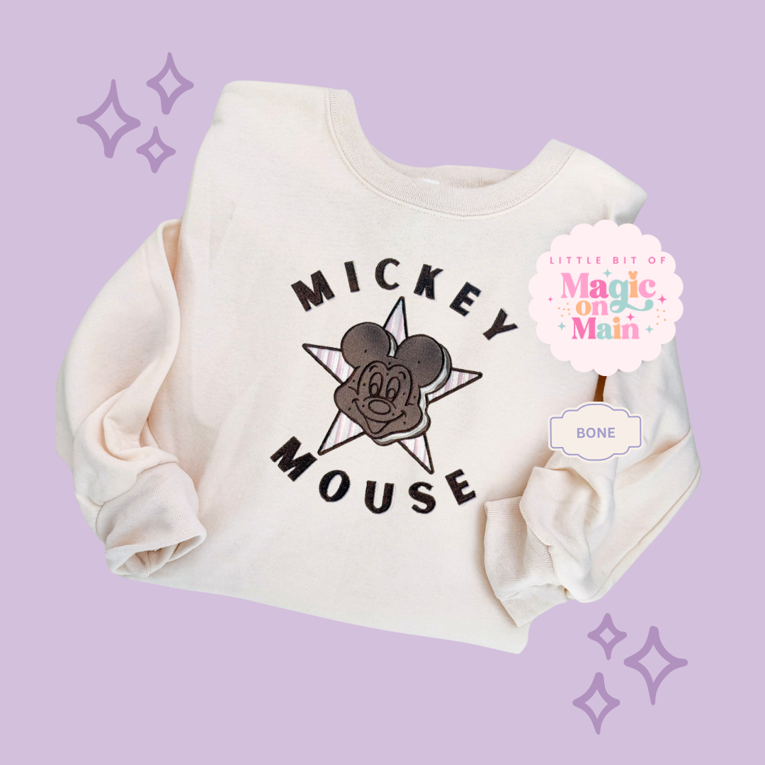 EMBROIDERED MCKY SNACKS - EXCLUSIVE TO MoM - ADULT SWEATSHIRT 10062