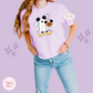 PRINTED MICKEY GHOST - WOMENS BOXY T-SHIRT