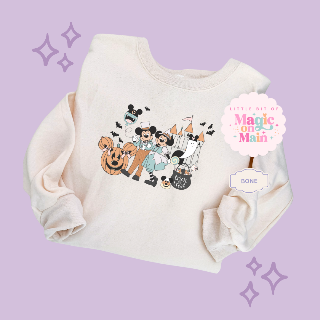 PRINTED MAIN ST HALLOWEEN - ADULT SWEATSHIRT