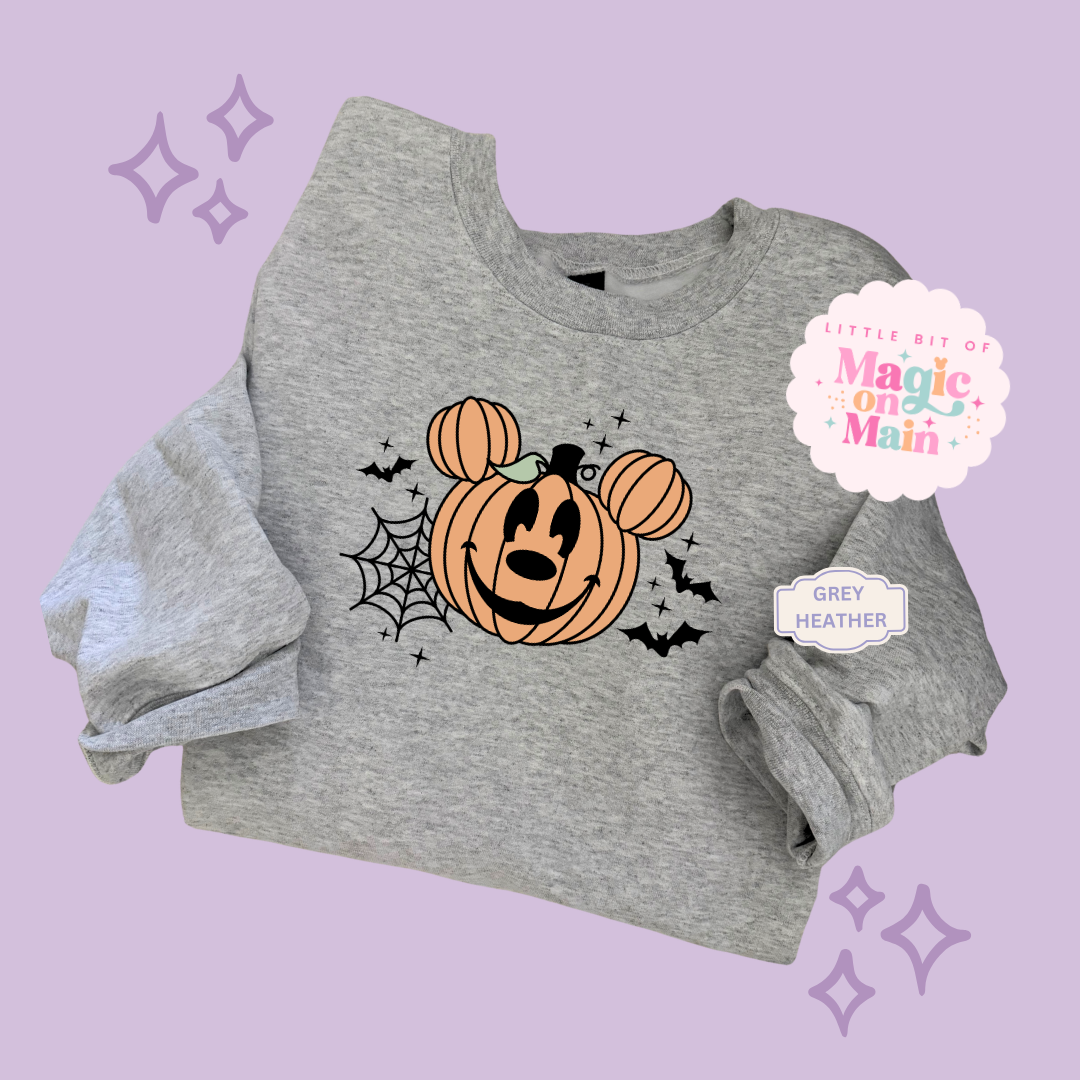 PRINTED MCKY PUMPKIN - EXCLUSIVE TO MoM - ADULT SWEATSHIRT 10057