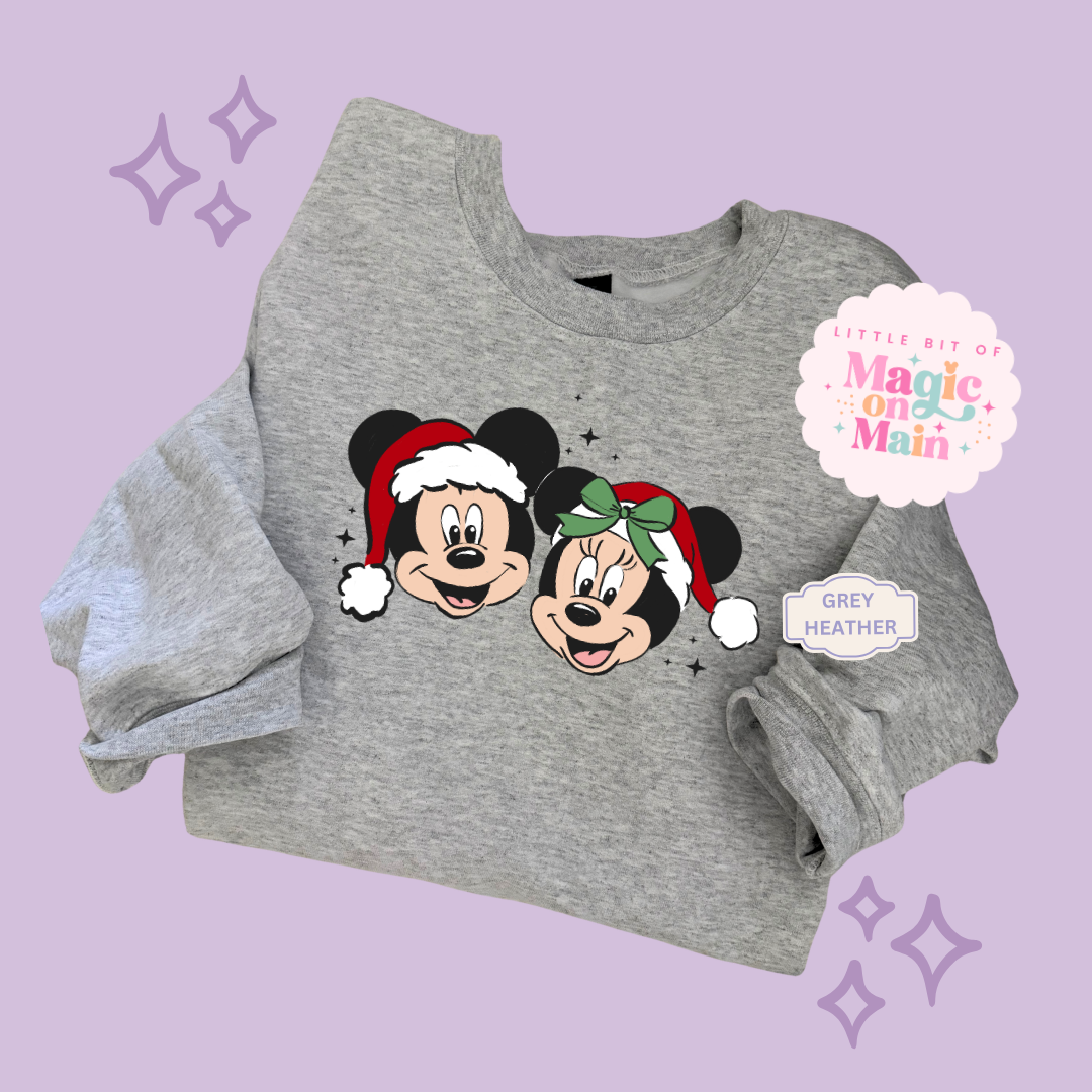 PRINTED MERRY MCKY MNIE - EXCLUSIVE TO MoM - ADULT SWEATSHIRT