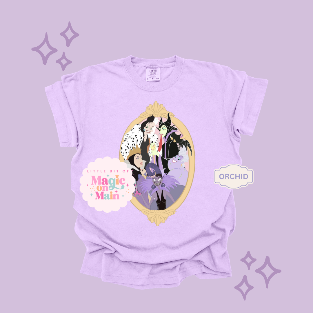 PRINTED VILLAINS COQUETTE - EXCLUSIVE TO MoM - ADULT T-SHIRT