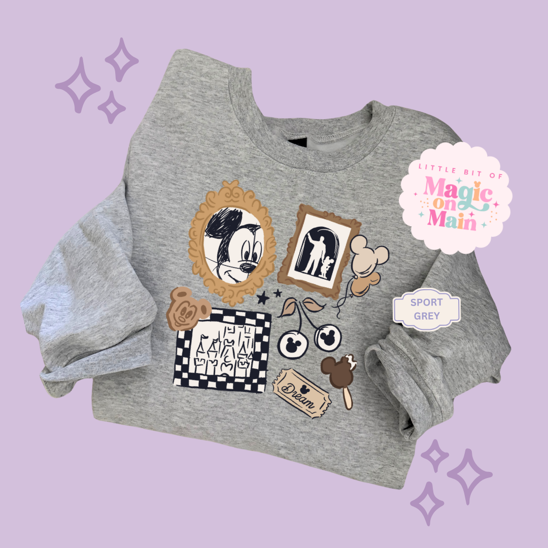 PRINTED NEUTRAL MCKY - ADULT SWEATSHIRT 10039