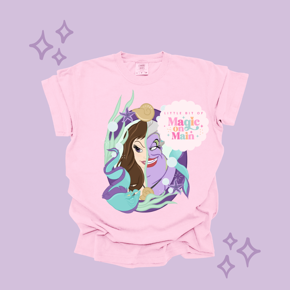 PRINTED VANESSA SEA WITCH - EXCLUSIVE TO MoM - ADULT T-SHIRT