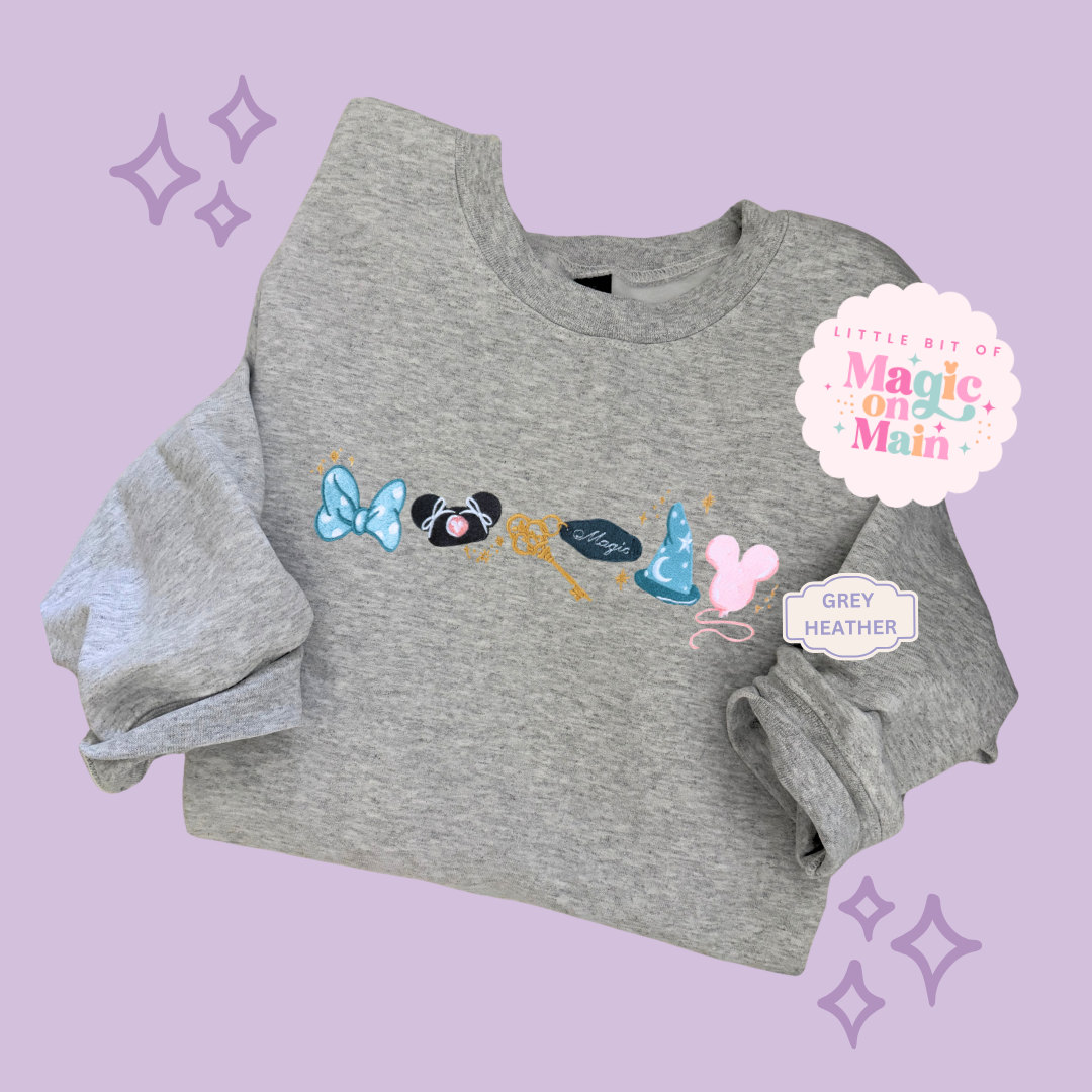 EMBROIDERED PARK DAY MAGIC - EXCLUSIVE TO MoM - ADULT SWEATSHIRT