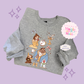 PRINTED BELLE - ADULT SWEATSHIRT 10044