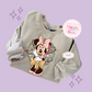 PRINTED MINNIE CHRISTMAS - ADULT SWEATSHIRT