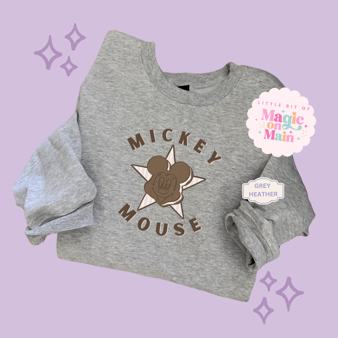 PRINTED MCKY SNACKS - EXCLUSIVE TO MoM - ADULT SWEATSHIRT 10062