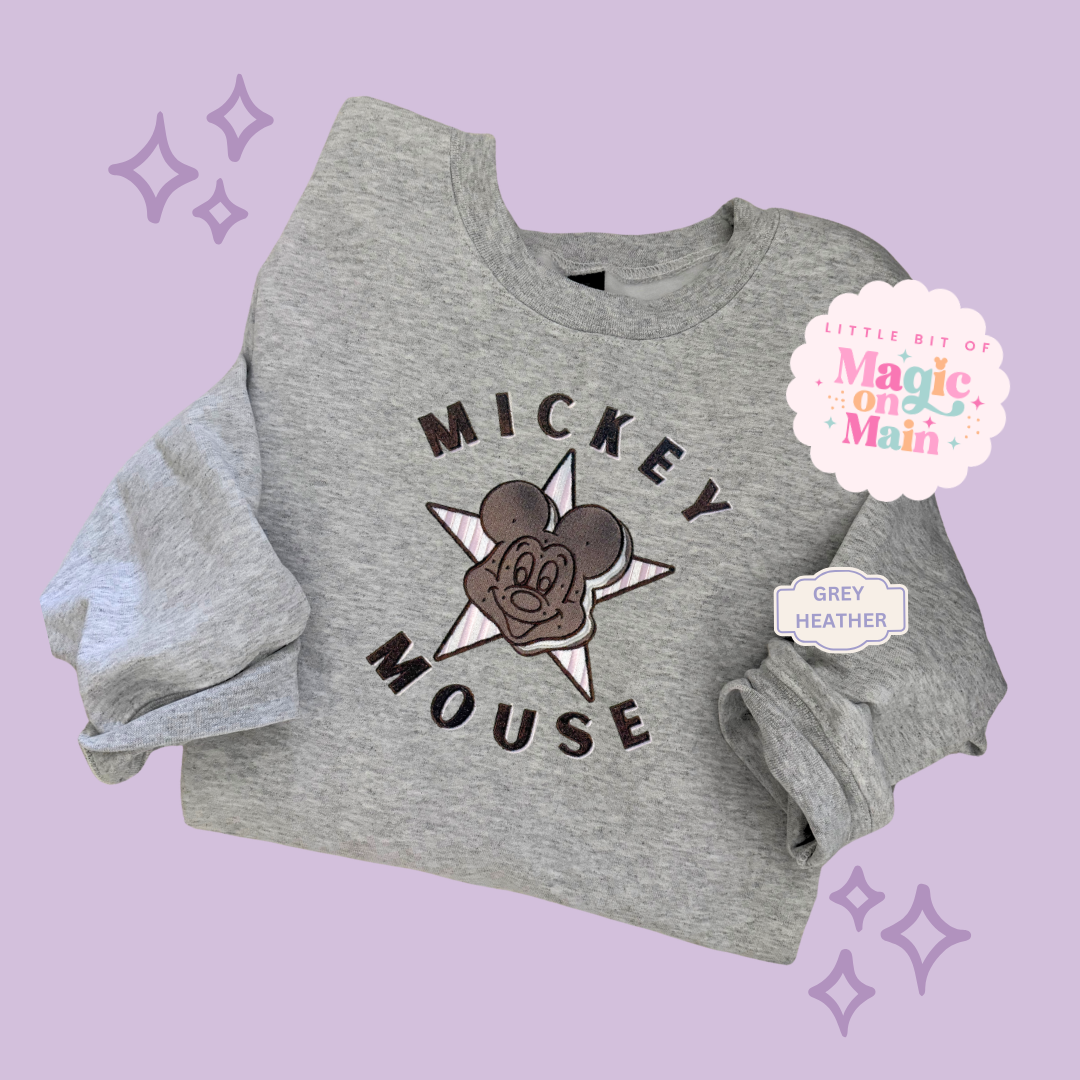 EMBROIDERED MCKY SNACKS - EXCLUSIVE TO MoM - ADULT SWEATSHIRT 10062