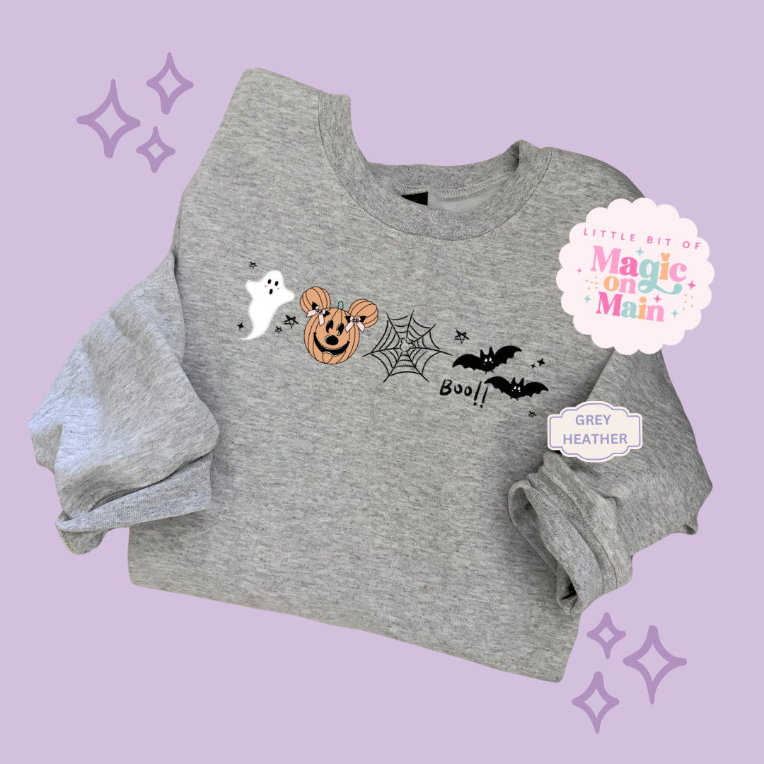 PRINTED BOO CREW - EXCLUSIVE TO MoM - ADULT SWEATSHIRT