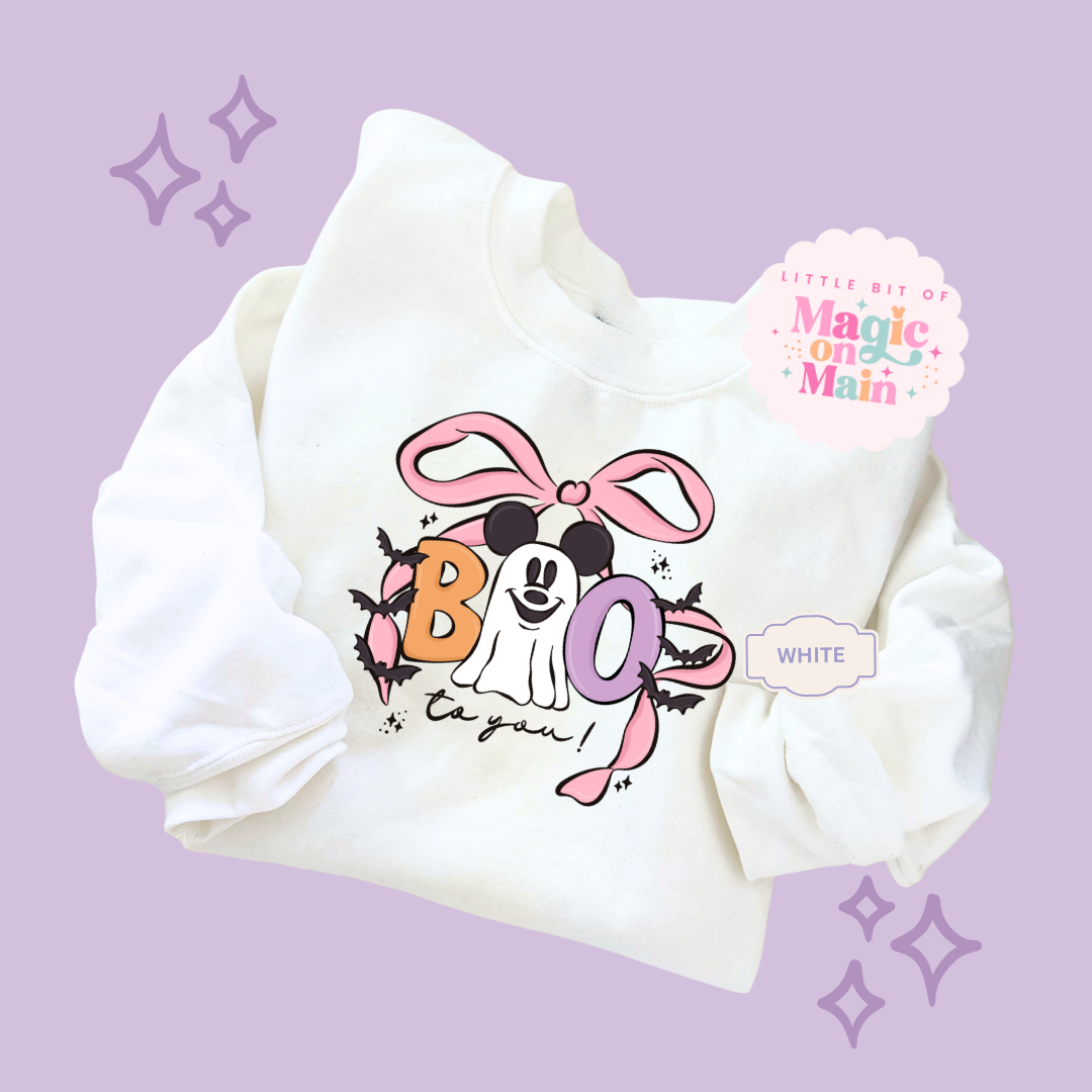 BOO TO YOU - TODDLER / YOUTH SWEATSHIRT