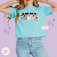PRINTED 3 MICKEY GHOSTS - WOMENS BOXY T-SHIRT