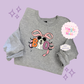 EMBROIDERED BOO - ADULT SWEATSHIRT 10061