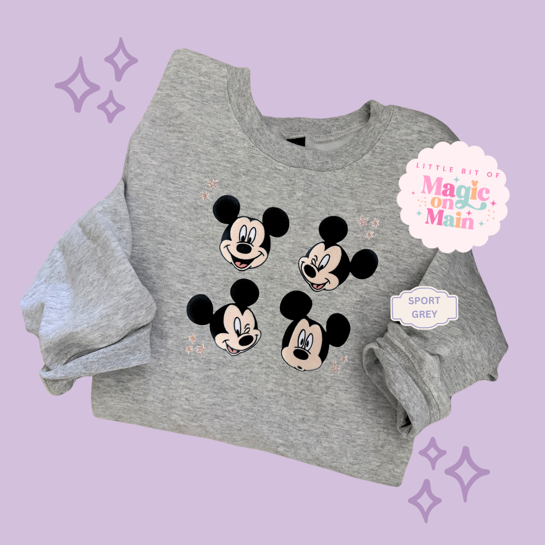 EMBROIDERED MCKY STARS - EXCLUSIVE TO MoM - ADULT SWEATSHIRT 10037
