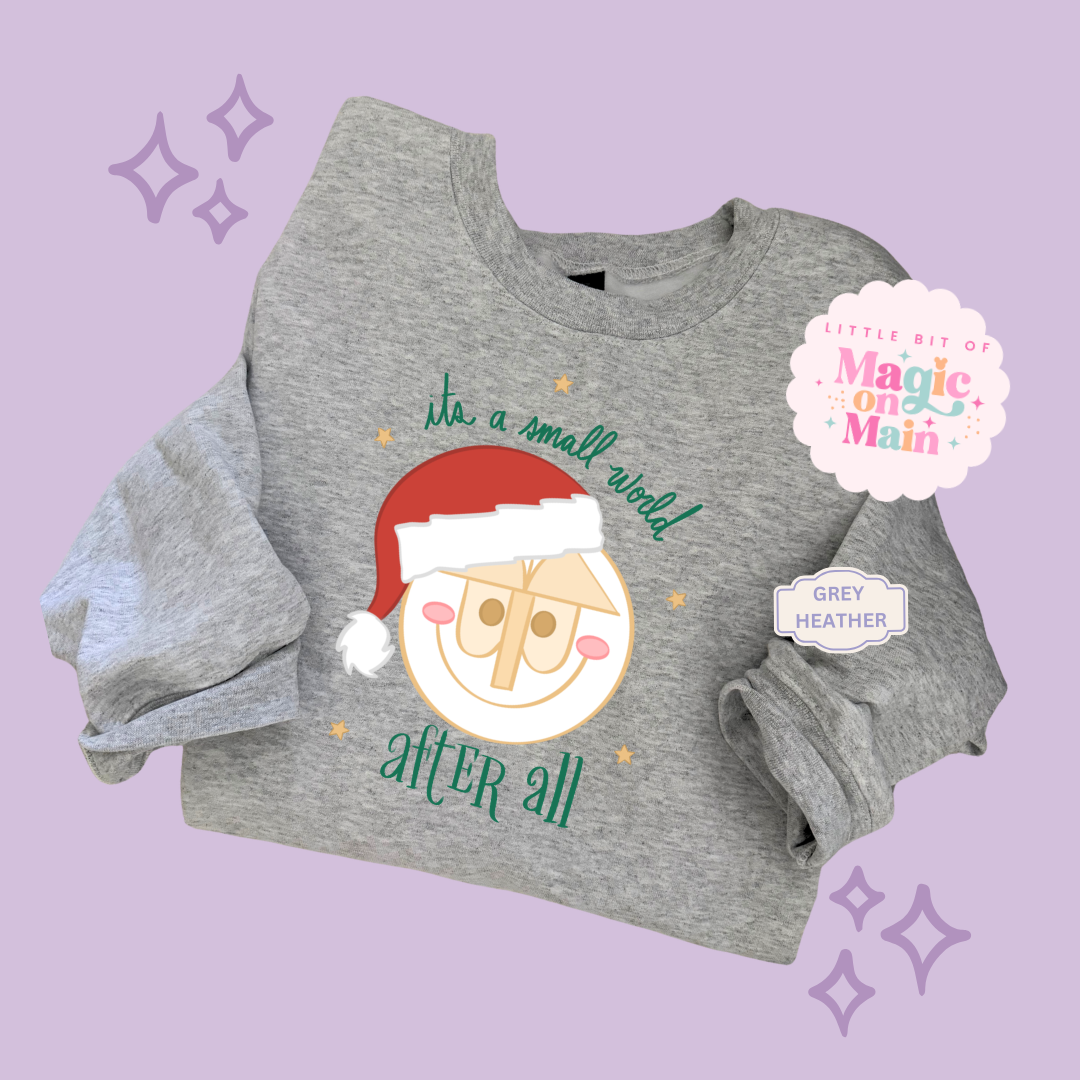 PRINTED SML WORLD - EXCLUSIVE TO MoM - ADULT SWEATSHIRT