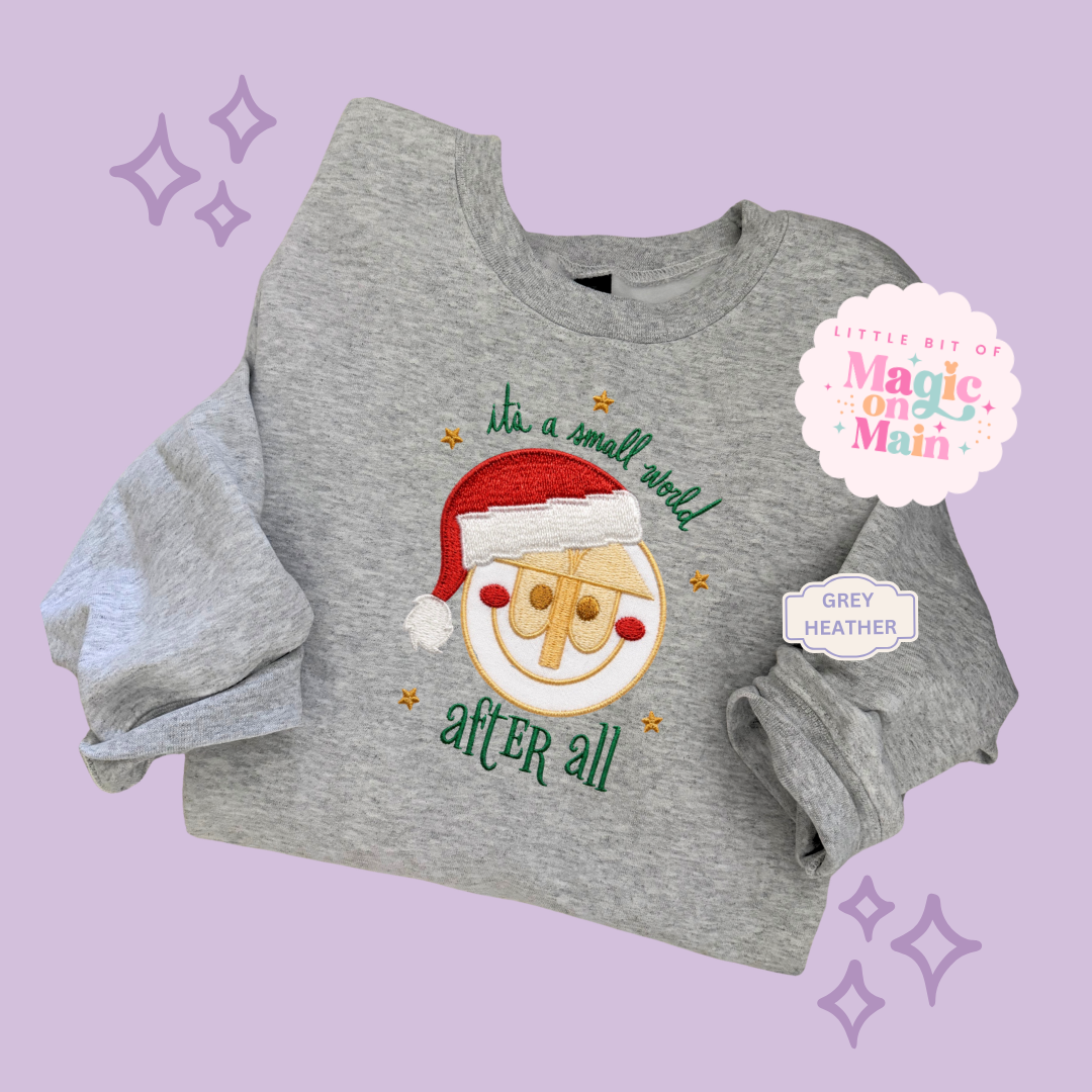 EMBROIDERED SML WORLD - EXCLUSIVE TO MoM - ADULT SWEATSHIRT