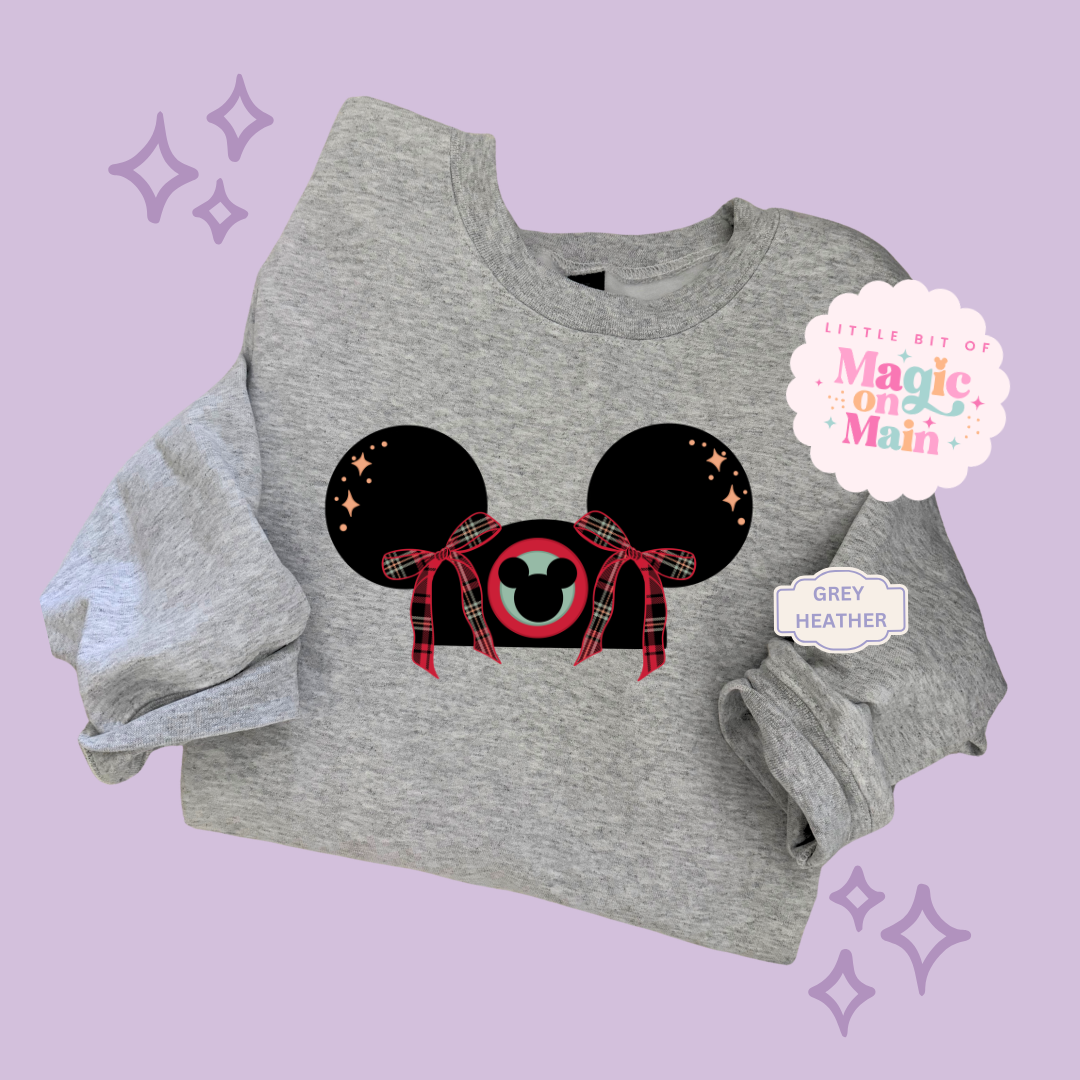 PRINTED HOLIDAY HAT- EXCLUSIVE TO MoM - ADULT SWEATSHIRT