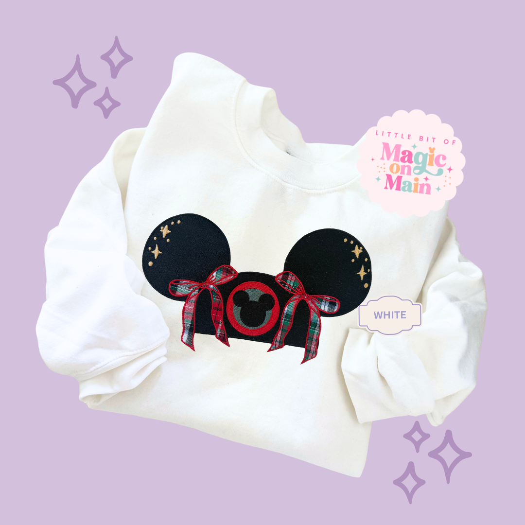 EMBROIDERED CHRISTMAS HAT - EXCLUSIVE TO MoM - ADULT SWEATSHIRT