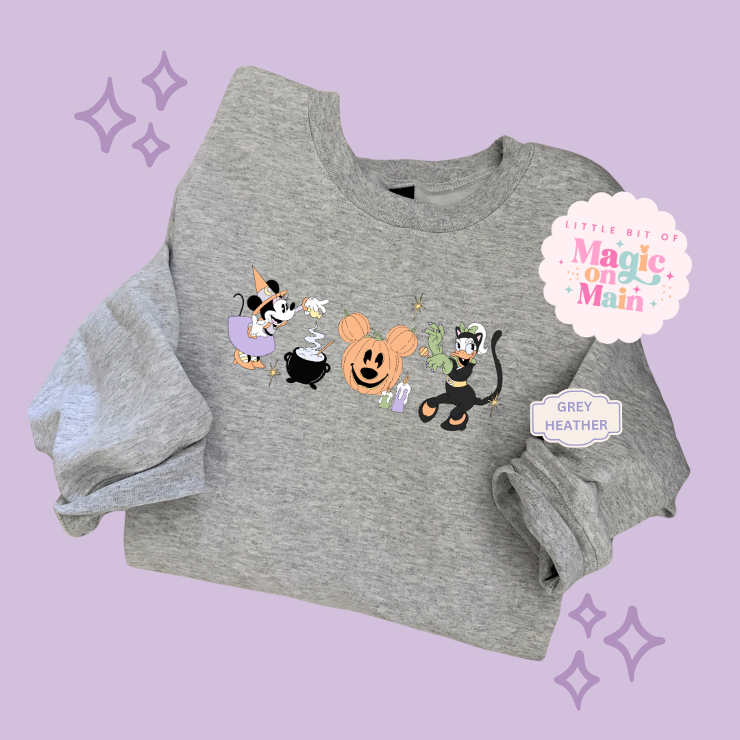 PRINTED  NOT SO SPOOKY - ADULT SWEATSHIRT