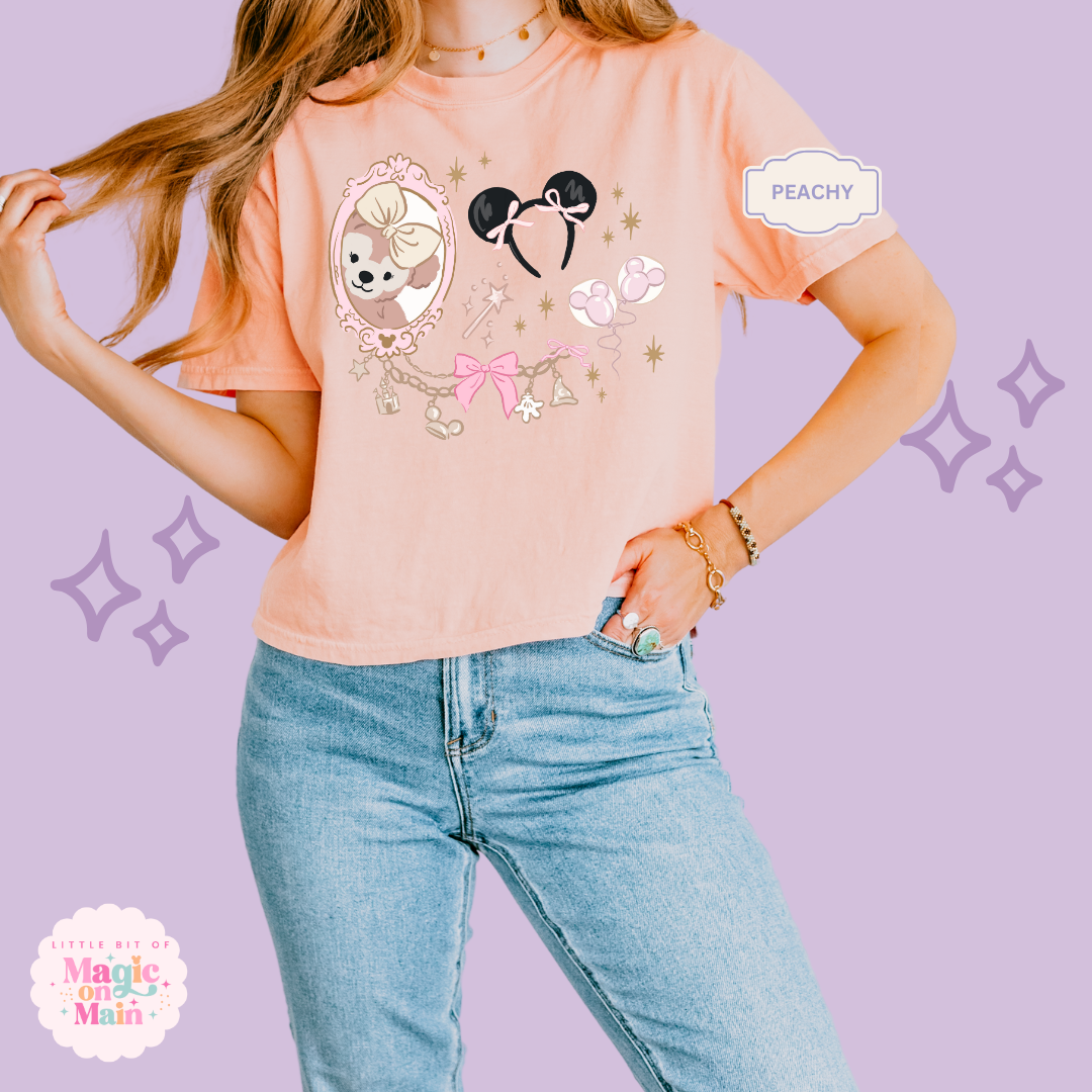 PRINTED PARK GIRLIE - WOMENS BOXY T-SHIRT